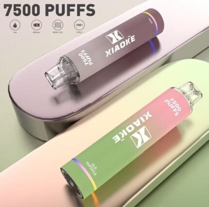 梟客7500口拋棄式 | 新款發光梟客7500口一次性電子煙
