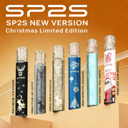 SP2S 鈦色電子煙主機 – 聖誕限量版 | 雙檔功率 | 兼容一代菸彈
