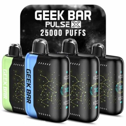 【全球爆款】GEEK BAR PULSE X 25000 Puffs 星空一次性拋棄式電子煙/超大容量/可充電
